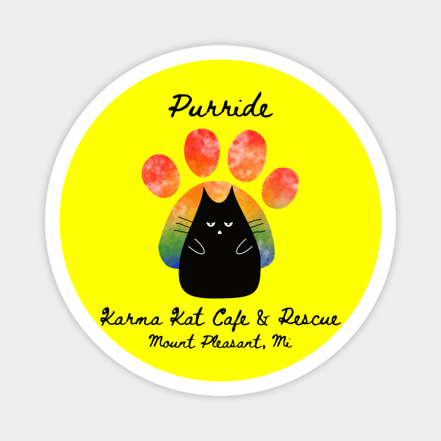 Purride 2 Magnet by Karma Kat Cafe & Rescue